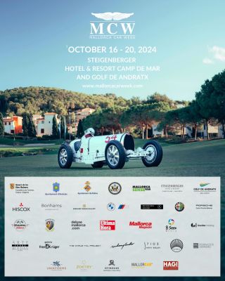 ¡Mallorca Car Week 2024 se acerca! Gracias a todos los colaboradores y patrocinadores por su apoyo. 🙏

📅 19 de octubre | 10:00-16:00
📍 @golfdeandratx frente al @steigenbergercampdemar

Disfruta del Concurso Internacional de Elegancia con coches icónicos: 🚗 1927 Bentley Surbico, 1957 Porsche Speedster y más.

🕑 10:30 h: Panel de expertos de @bonhamsgermany y @hiscox_de sobre inversiones en coches, arte y relojes.
🕛 12:00 h: Entrevista con expertos y S.A.R. Príncipe Leopoldo de Baviera. 🎤

🎟️ Entradas 10€, a beneficio de Mallorca Sense Fam.
👉 Entradas en nuestra web o en el lugar. ¡Cupo limitado!

Mallorca Car Week 2024 is coming! Huge thanks to all our supporters and sponsors. 🙏

📅 October 19 | 10:00-16:00
📍 @golfdeandratx in front of @steigenbergercampdemar

Enjoy the Concours d’Elegance with iconic cars: 🚗 1927 Bentley Surbico, 1957 Porsche Speedster, and more.

🕑 10:30 a.m.: Expert panel by @bonhamsgermany & @hiscox_de on investments in cars, art, and watches.
🕛 12:00 p.m.: Interviews with experts and H.R.H. Prince Leopold of Bavaria. 🎤

🎟️ Tickets 10€, proceeds go to Mallorca Sense Fam.
👉 Tickets on our website or on-site. Limited availability!

Mallorca Car Week 2024 steht vor der Tür! Ein riesiges Dankeschön an alle Unterstützer und Sponsoren. 🙏

📅 19. Oktober | 10:00-16:00
📍 @golfdeandratx vor dem @steigenbergercampdemar

Genießt den Concours d’Elegance mit Klassikern: 🚗 Bentley Surbico 1927, Porsche Speedster 1957 und mehr.

🕑 10:30 Uhr: Expertenpanel von @bonhamsgermany & @hiscox_de über Investitionen in Autos, Kunst und Uhren.
🕛 12:00 Uhr: Interviews mit Experten und S.K.H. Prinz Leopold von Bayern. 🎤

🎟️ Tickets 10€, zugunsten von Mallorca Sense Fam.
👉 Tickets auf unserer Webseite oder vor Ort. Begrenzte Plätze!